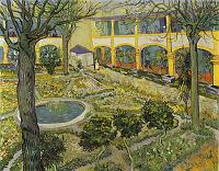 le jardin de l'hopital d'Arles 1888